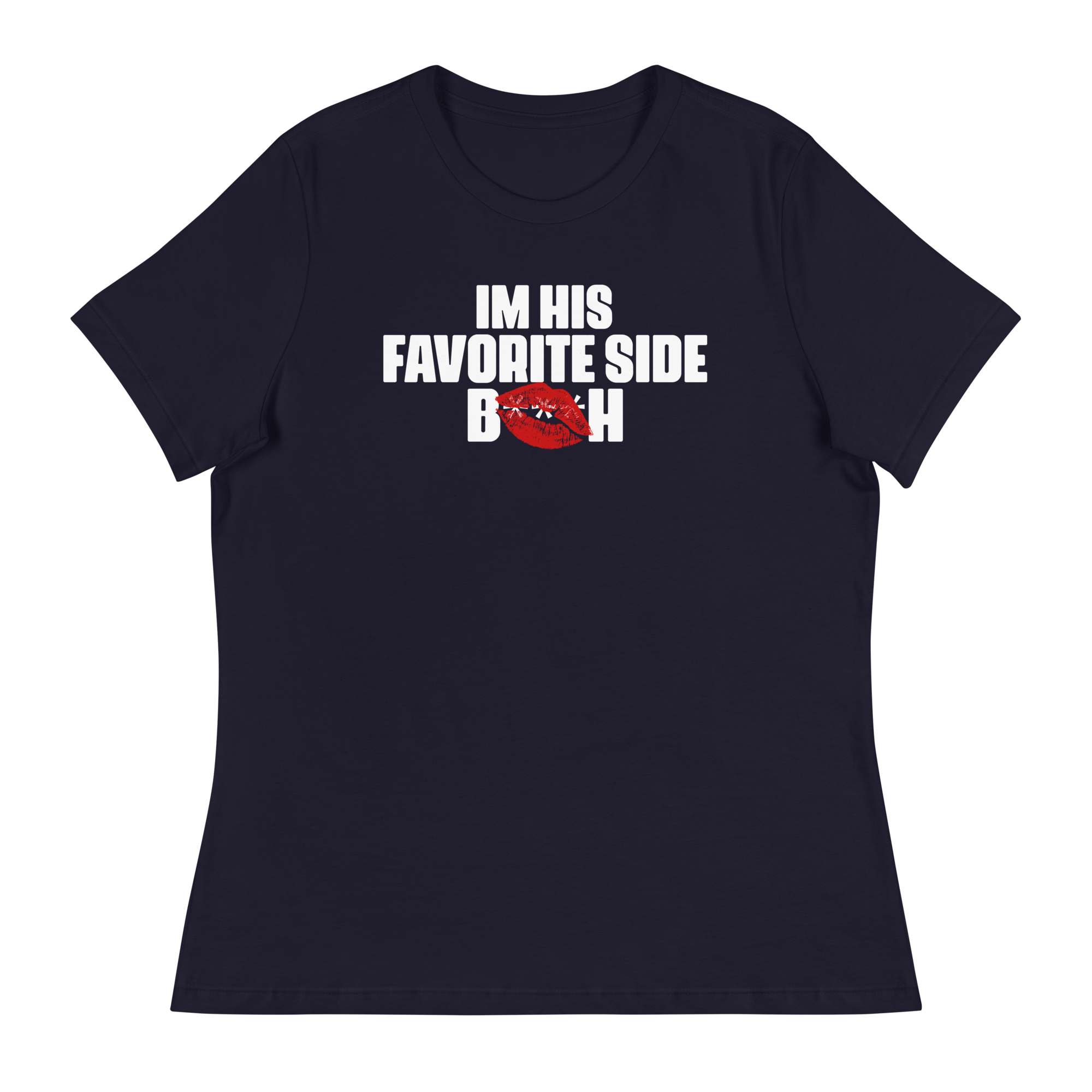 His Favorite Side Piece Women's Relaxed T-Shirt